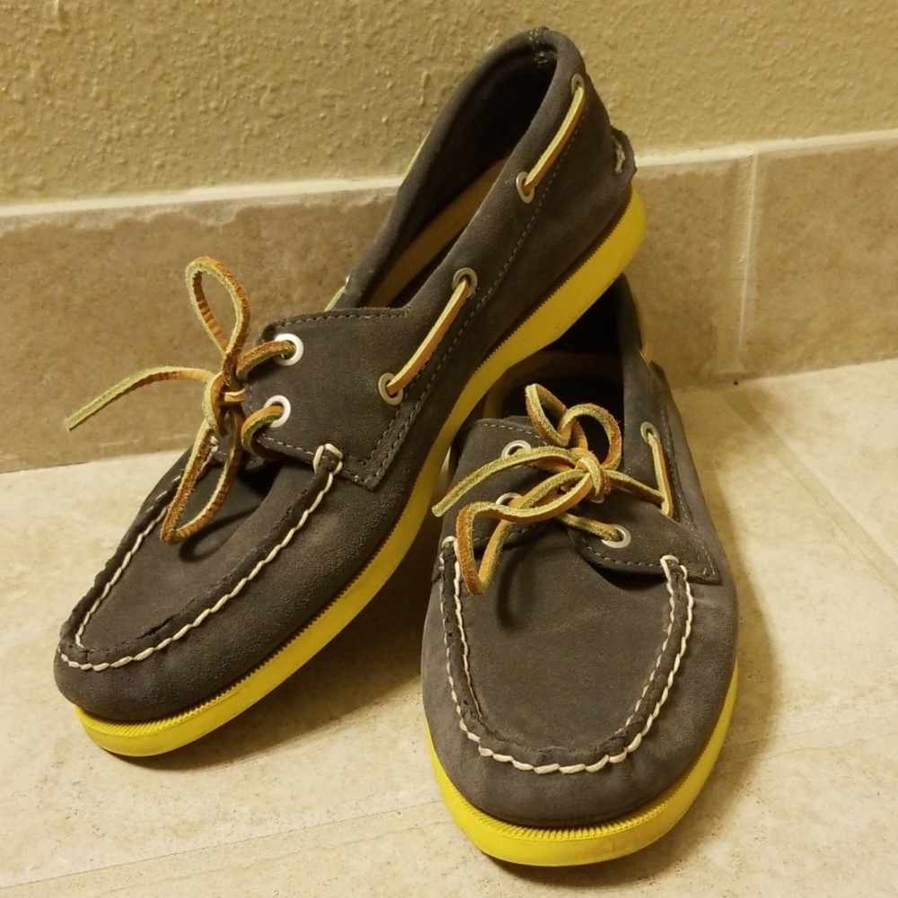 Sperry Top-Sider A/O Graphite/Sunrise 9.5M Women